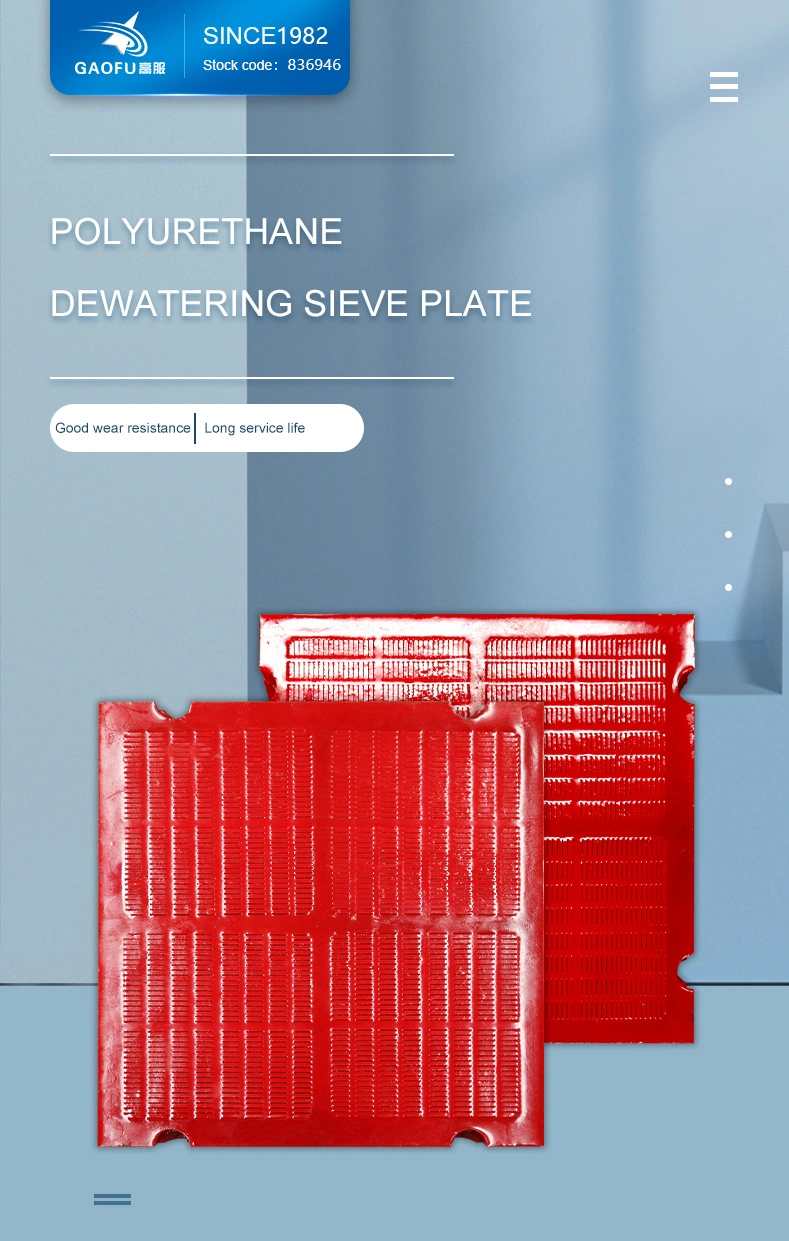 Ex-Factory Price Dehydration Screen Special Sifter Polyurethane Sieve