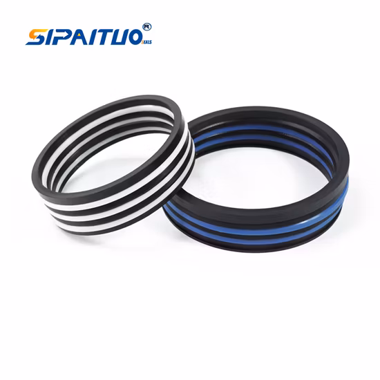 PTFE/布強化V字型パッキンシール/ポンプおよびバルブ用シェブロンパッキンシール